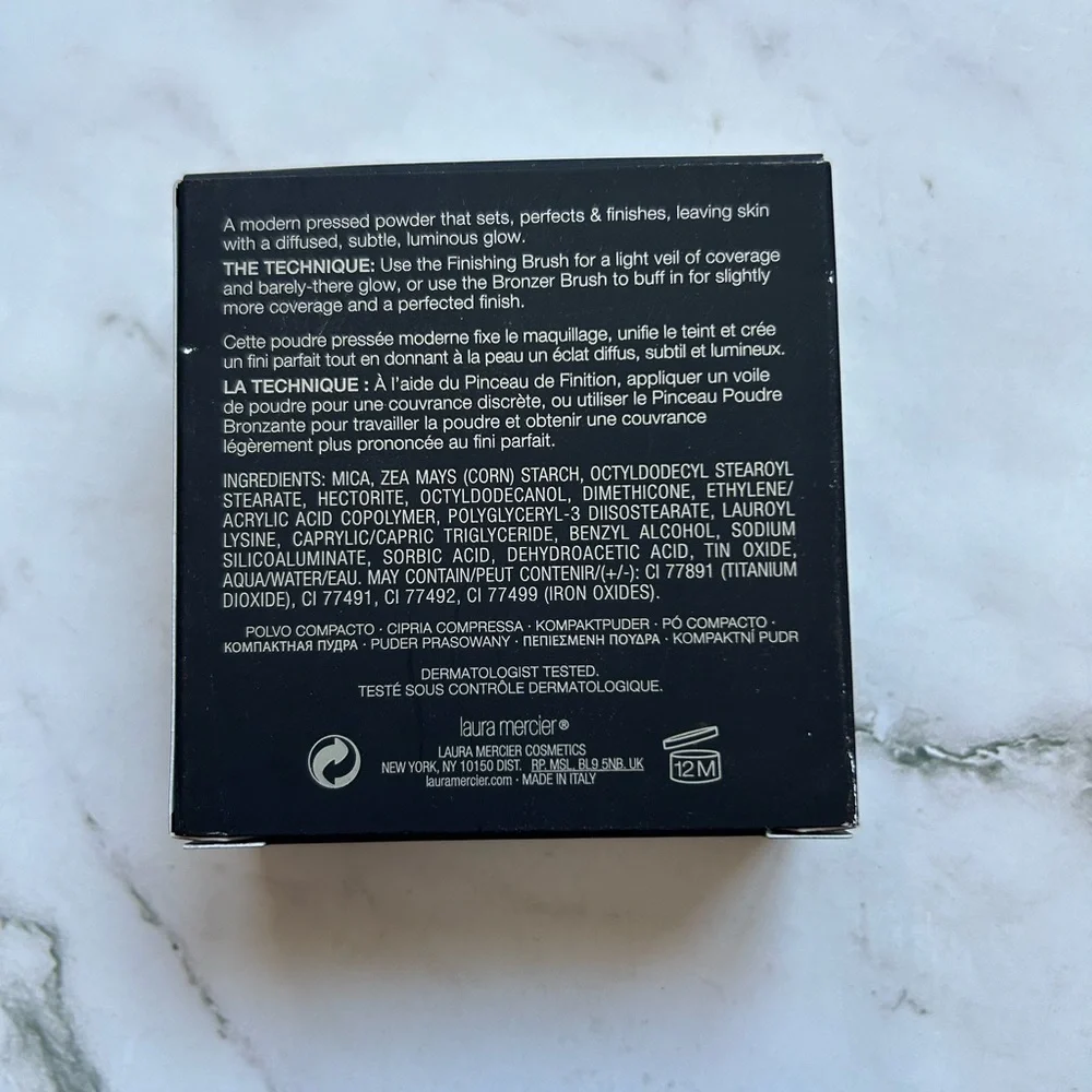 Laura Mercier Candlelight Glow Sheer Perfecting Powder Compact Ambiance Shade 1 - Picture 2 of 3